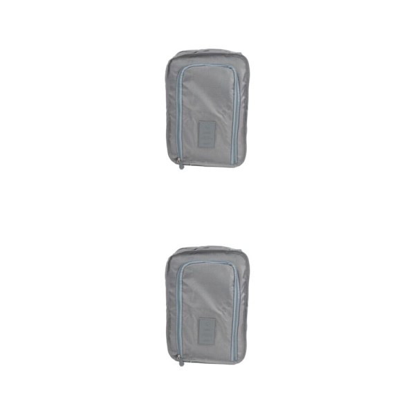 1/2/3/5 lätta skopåsar - Snygg och platsbesparande förvaring Grey 2PCS