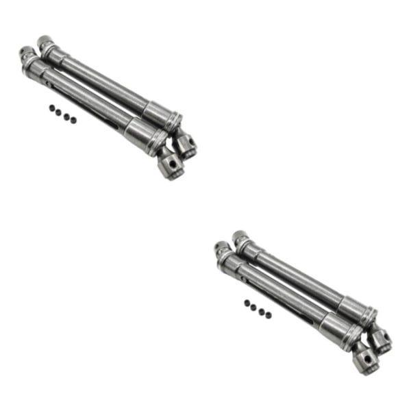 1/2/3 2st Grå 112-152MM Metall Universal Drivaxel Led För 2Set