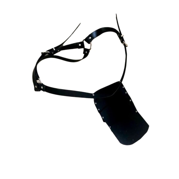 Läder Body Harness Armor Imitation Leather for Masquerade