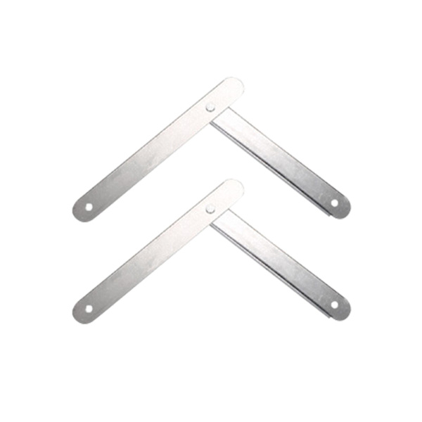 1/2/5 2x hopfällbar stegstege Gångjärnsfäste Stepstegar Tie White 34cm 2 pcs 5PCS