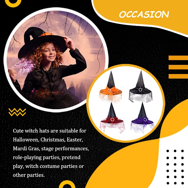 Cute 2024 witch hat