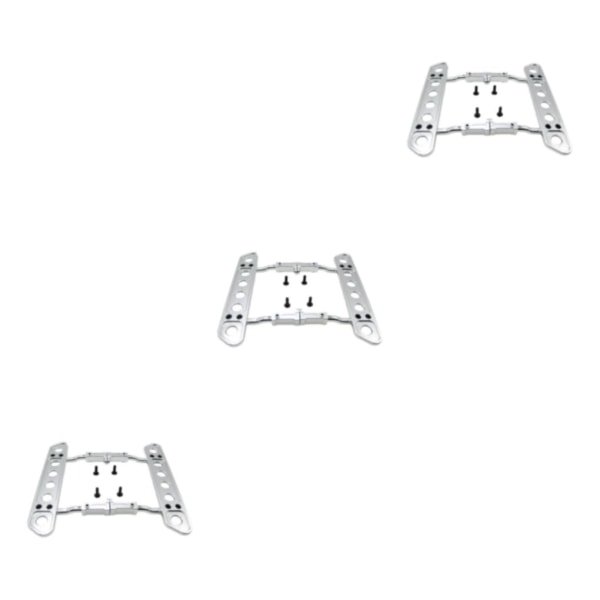 1/2/3/5 legering sidokollision Step Board pedaler för 1/10 axial Silver 3Set