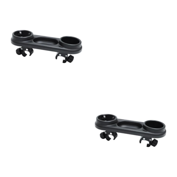 1/2 Snackbricka med Nappflaskhållare Slitstark 2PCS