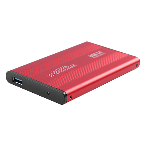 1/2/3/5 Bärbar förvaringsenhet Box - Sandblästring LED-indikator red 1 Pc