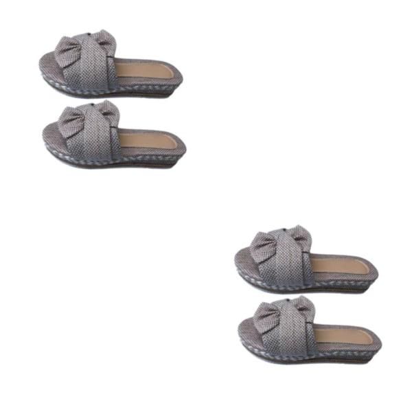 1/2 Kvinnors Plattform Skor Sommar Skor Sandal Fritidssandaler Beige 42 2PCS