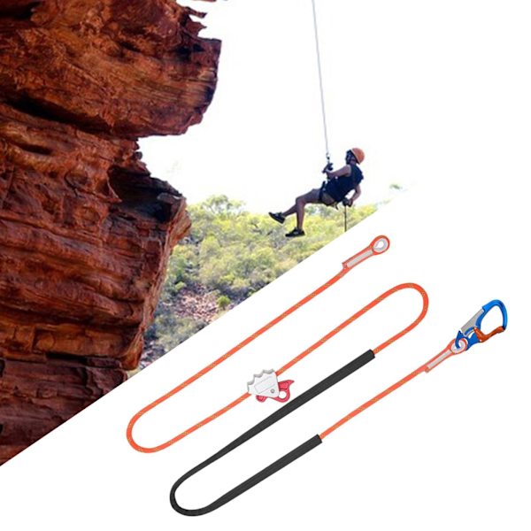 Arborist Tree Climbing Safety Lanyard Kit för säkert arbete With locking rope
