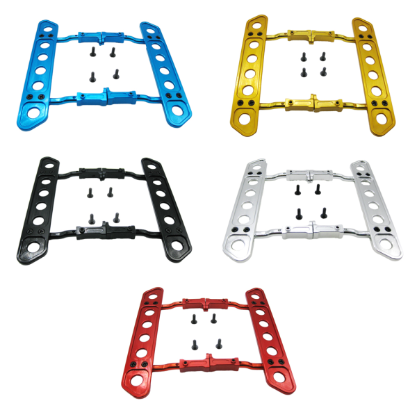 1/2/3/5 legering sidokollision Step Board pedaler för 1/10 axial Red 1Set