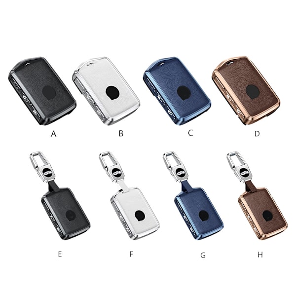 Bil 3-knapps nyckel case Cover Grey Case Hook
