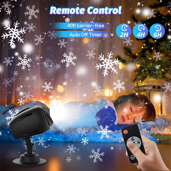 Christmas Snowflake Projector Lights Outdoor Light Projector UK