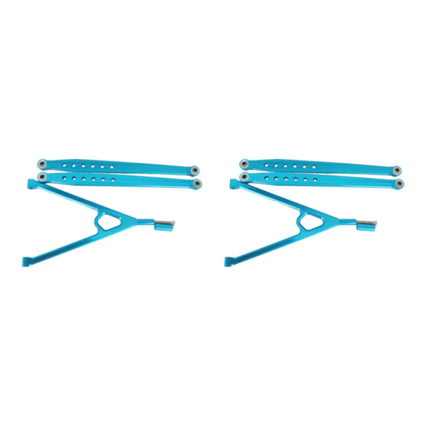 1/2/3/5 Aluminiumlegering Trigon Support Bar Bakre Support Bar För blue 2Set