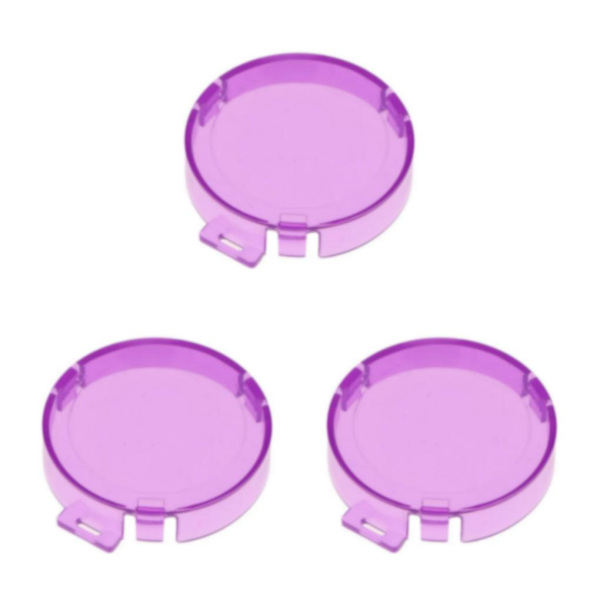 1/2/3/5 vattentätt dyklinsfilter case Purple 43mm 3Set