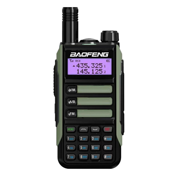 1/2 -16 Way Radio Radio Walkie Vattentät Tvåvägs Tvåvägsradio Green 1Set