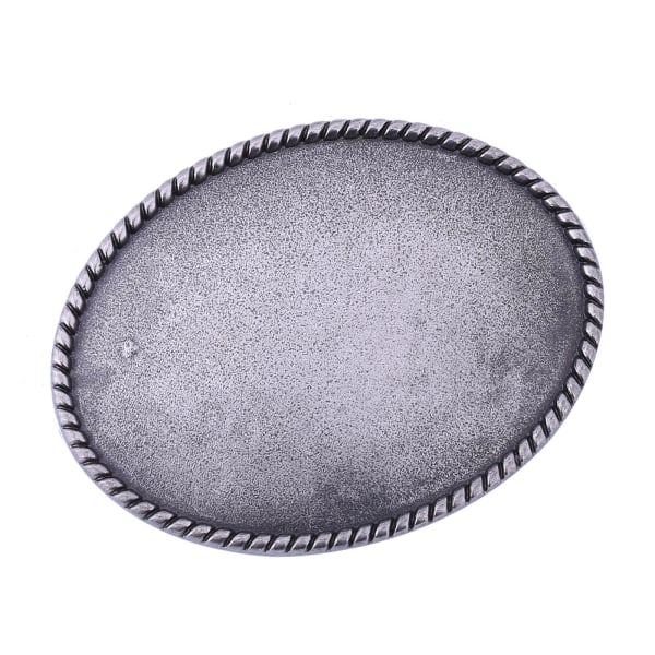 1/3/5 Western Cowboy-spännen för 38 mm bälte DIY-byte Silver 8.9x6.8cm 1 Pc