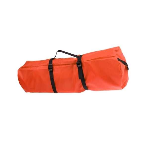 1/2 tältkompression förvaringsväska Duffelväska för camping utomhus Orange 31 x 70 cm 1 Pc