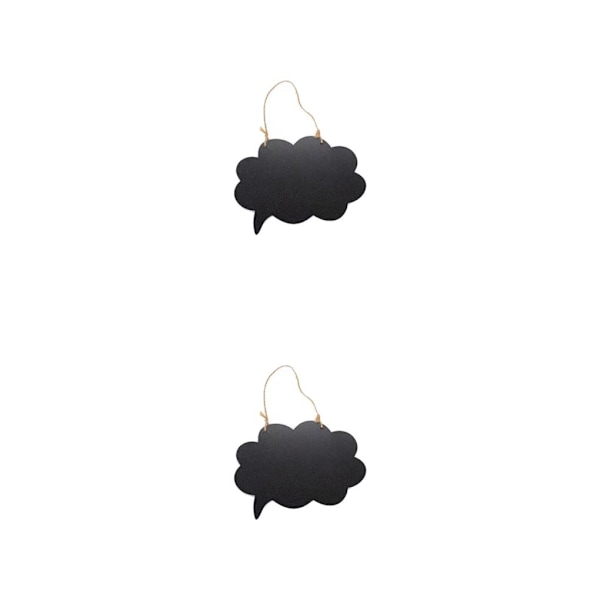 2/3/5 Density Board Välkomstskylt Ersättning Teahouse Classroom Cloud 2PCS