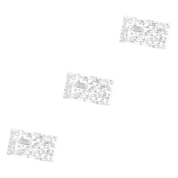 1/2/3 färgpappersrulle Färgbar 30cmx300cm Rich Patterns DIY Life 30 x 300cm 3Set