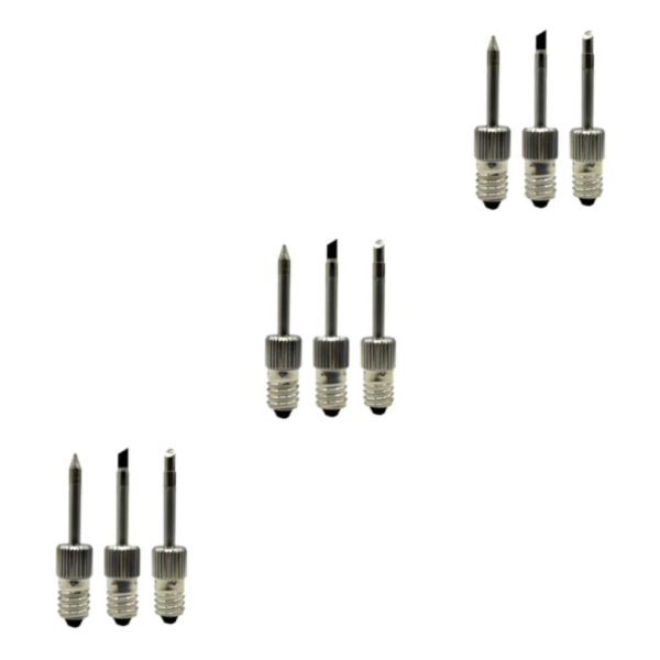 1/2/3/5 Lödkolvspets Byte av lödspets gängad Type BCK no sponge 3Set