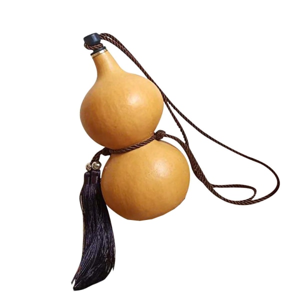 1/3 kanna kalebassflaska med tofs rep Stor kapacitet Höft för 250ml 13-15cm 1 Pc