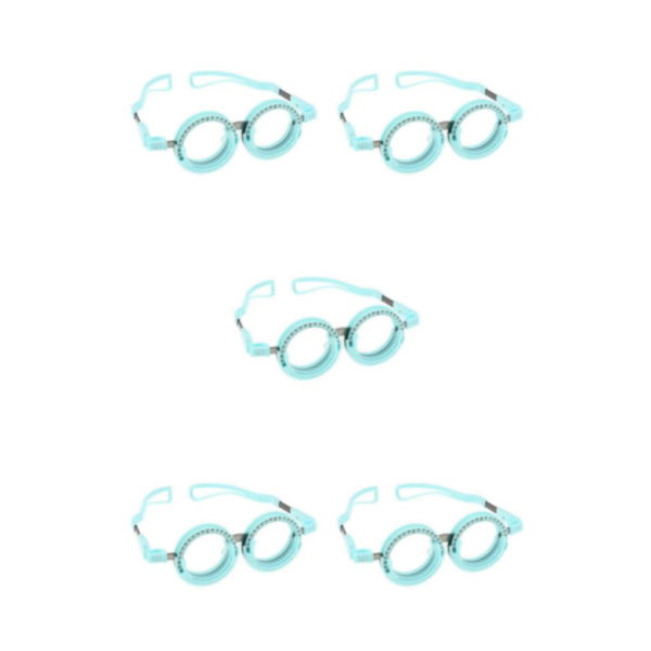 1/2/3/5 vuxen optisk provlinsram Glasögonoptometri Blue 52mm 5Set