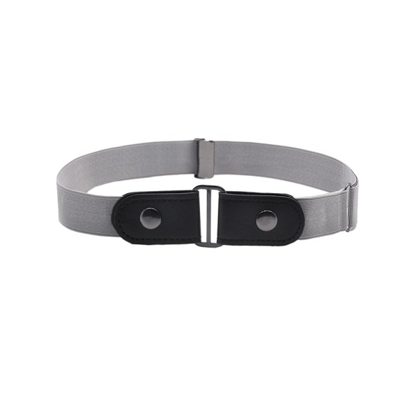 1/2/3/5 Bälte Inget Spänne Osynlig Moderiktig Långvarig Gray 1 Pc