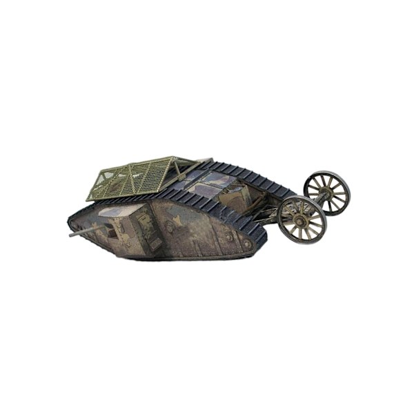 1/35 Tankmodell Ornament Pappersmodell Samlarföremål för vuxna