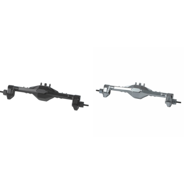 RCGOFOLLOW 1st aluminiumlegering CNC-bakaxel för 1/10 Rc bak Black