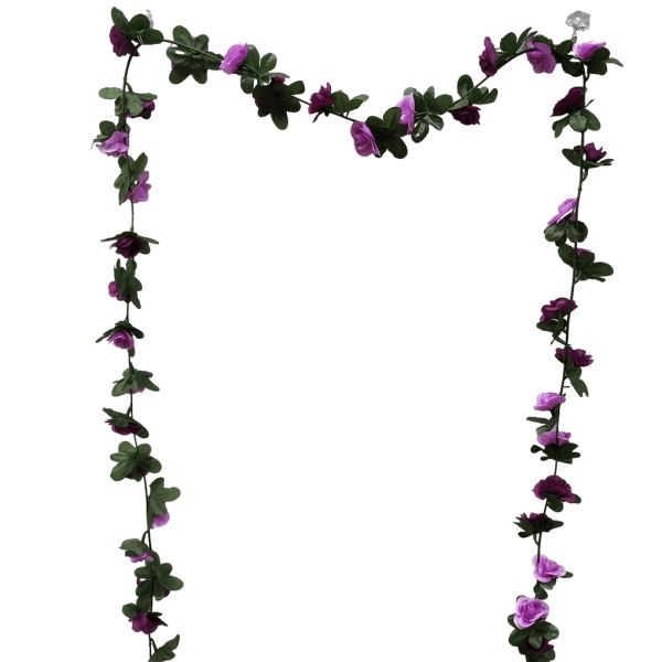 1/2/3 Realistiska växtblommor Vacker och romantisk miljö type+3 45 roses 2PCS
