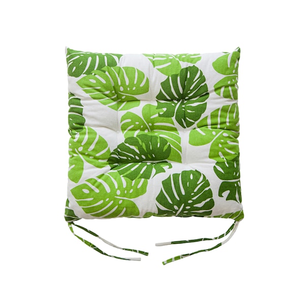 1/2 mjuk och bekväm fyrkantig stolsdyna för mysig sits Turtle backed Bamboo 2PCS
