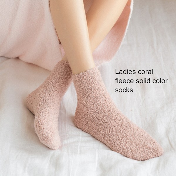 1/2/3/5 10 stycken extra tjocka och elastiska mjuka strumpor Light Grey 1 Pc