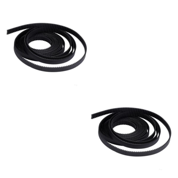 1/2 gummiersättande kuggrem för 3D-skrivare CNC-maskin 2Set