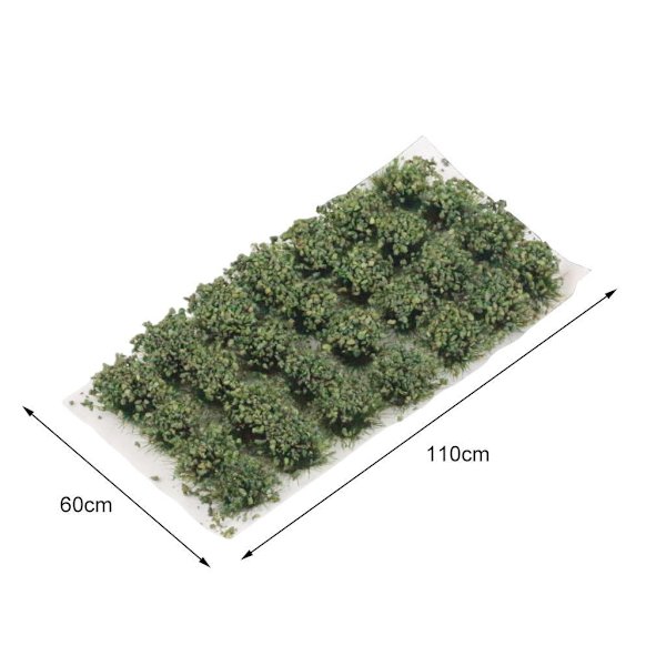 1/2/3/5 Miniature Cluster För Grass Grass Tufts Scenery Model Dark Green 1Set