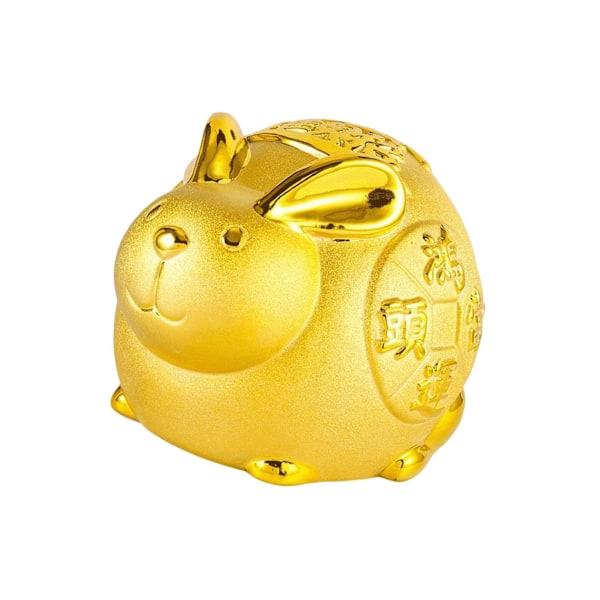 1/2/3 Lucky Rabbit Money Bank Change Container för Festival 8 inch 1 Pc