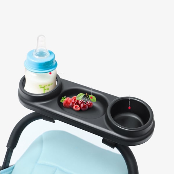 1/2 Snackbricka med Nappflaskhållare Slitstark 1 Pc