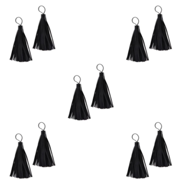 2/3/5 2 delar läder tofsar DIY smycken fynd nyckelring 5Set