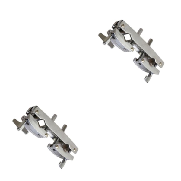 1/2 metall trumklämma fäste Stång anslutningsklämma hållare 2PCS