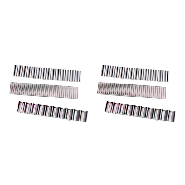 1/2/5 Polymer Clay Former Puncher Hole Punch Metal Form För 2PCS