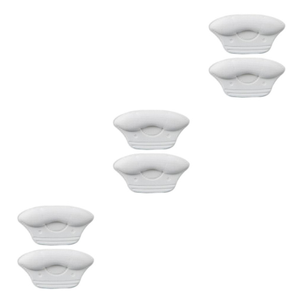 2/3/5 Heel Pads for Big Shoes Anti För Slip Shoe Grips Soft White 9mm 3Set