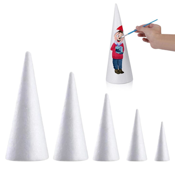Handgjorda färgade målningar DIY Hand Crafts Material för alla White 2.75-9.84 Inch