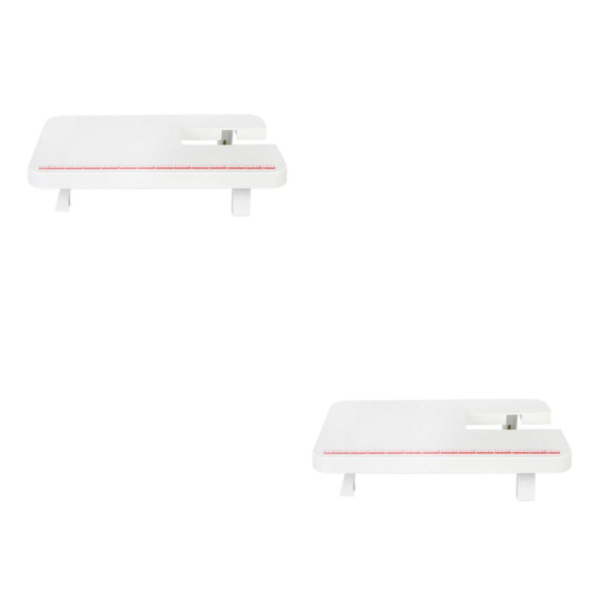 1/2/3 bärbar förlängningsbordstavla för Singer 4423 5511 White 2PCS