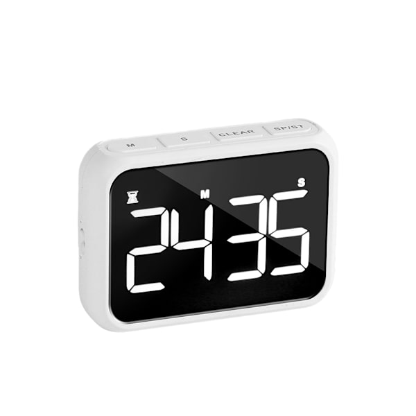 1/2/3/5 ABS Justerbar Volym Väckarklocka Med Radio - LED Stor White 501 5PCS