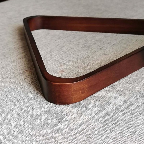 Platt Biljard För Triangelställ 8 Bollar Tillbehör Snooker Wine Red