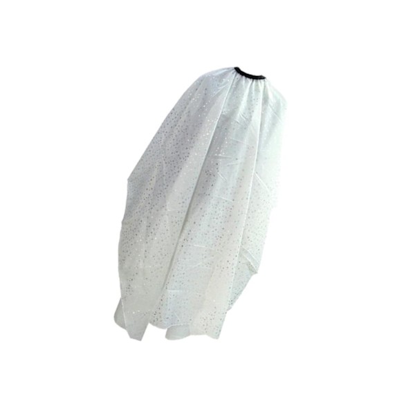 1/2 Frisörsalong Frisör Frisörklänning Frisörtyg Cape White 110x142cm 1Set