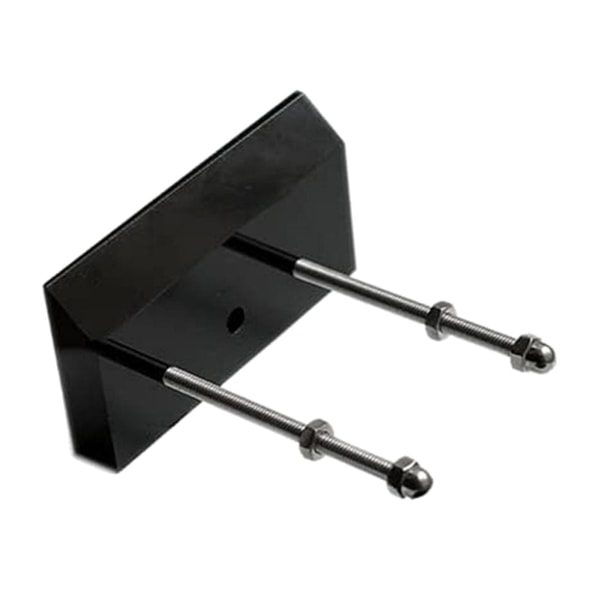 1/2/3/5 Väggmonterad Longboard Display Rack för snygg garage Black 1 Pc