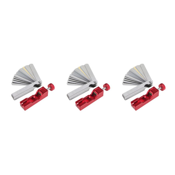 1/2/3/5 Bekväm och säker bilverktygssats för bil red Package feeler gauge 3PCS