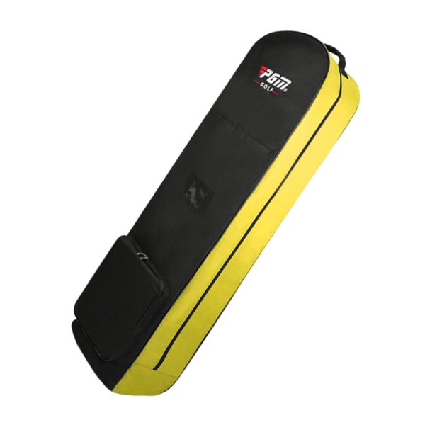 Wheeled För Golf Travel Cover Bag for Airlines Shipping Storage Yellow