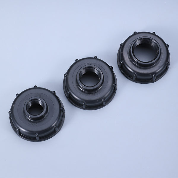 Svart IBC-tankventiladapter Säker till bekväm och praktisk 3/4mm