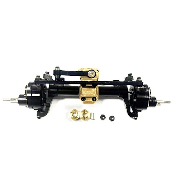 RCGOFOLLOW Aluminiumlegering Bättre stabilitet framaxel Bättre Black