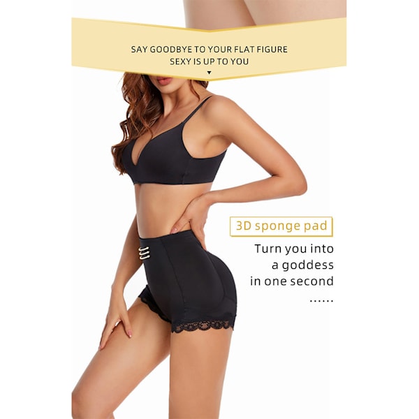 1/2/3/5 Och kurvformiga Push Up-underkläder för kvinnor för sexiga och complexion XXXL 5PCS