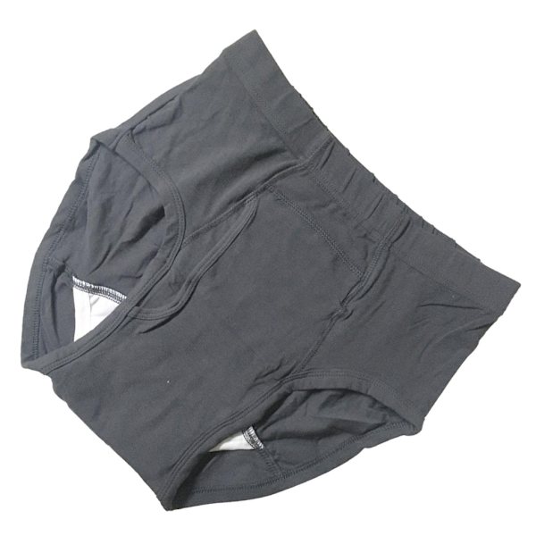 1/2/3/5 Herrblöja Tvättbar Bekväm Vattentät Återanvändbar Gray XL 40ml 1Set