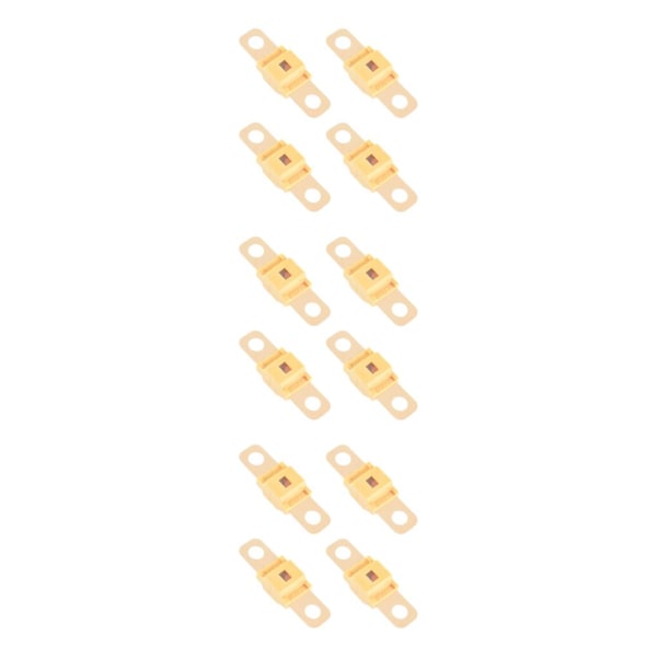 1/2/3/5 4 stycken plastisolator för högströmssäkring bred orange100A 8*4CM,4pcs 3PCS